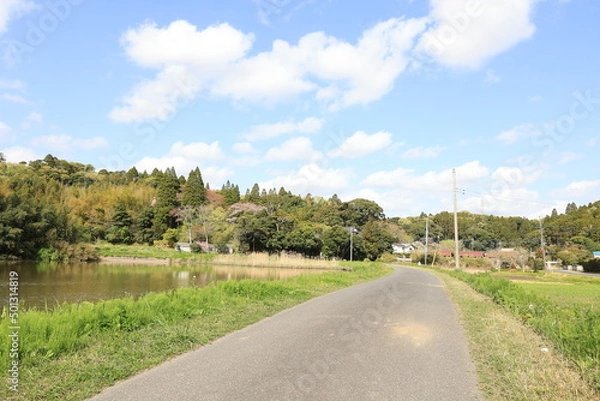 Obraz 田舎の景色