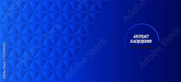 Obraz abstract blue background with lines