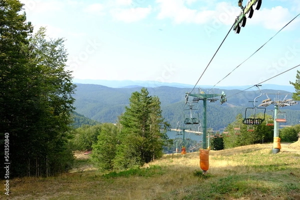 Obraz seggiovia sila panorama 