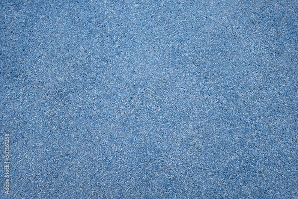Obraz Blue rubber crumb surface as texture, background