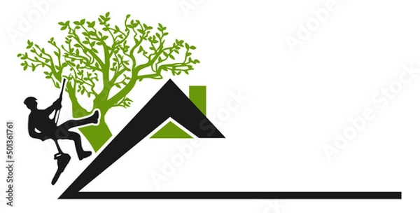 Obraz élagueur logo