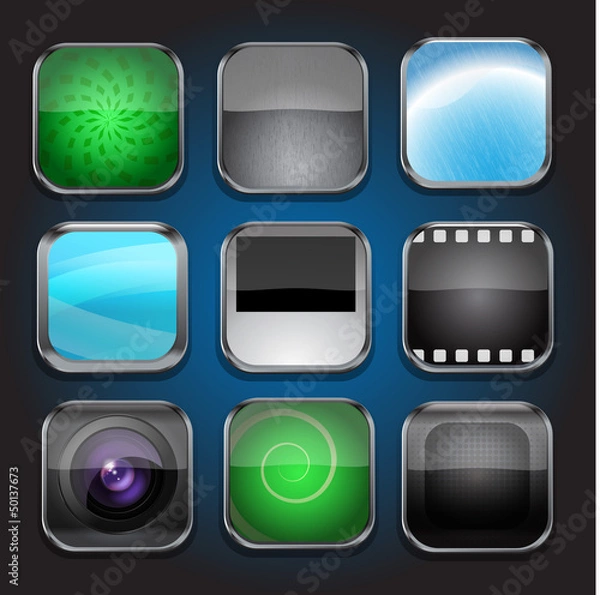 Fototapeta Background for the app icons-part 2