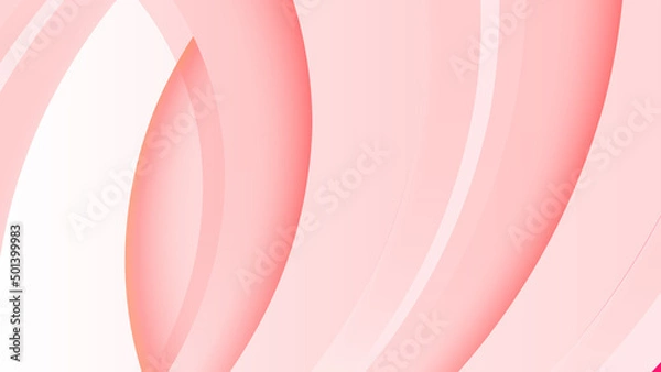 Obraz Abstract light red background. Modern simple red abstract background presentation design for corporate business and institution.