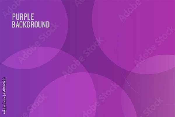 Fototapeta abstract geometric background. Purple elements with fluid gradient. Dynamic shapes composition.