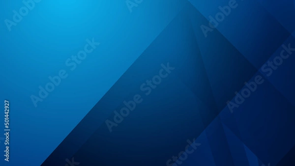 Fototapeta blue abstract modern background design. Vector abstract graphic presentation design banner pattern background web template.