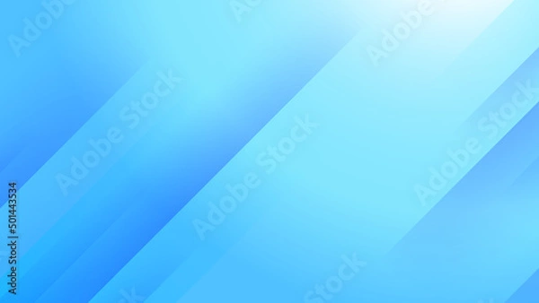Obraz Abstract light blue light silver technology background vector. Modern diagonal presentation background.
