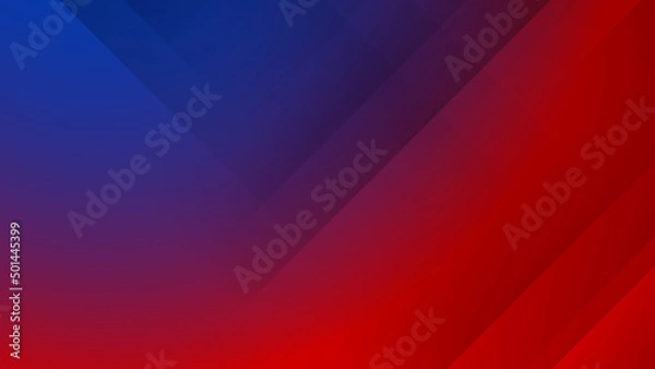 Fototapeta Dark blue red abstract background geometry shine and layer element vector for presentation design. Suit for business, corporate, institution, party, festive, seminar, and talks.