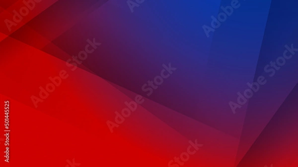 Obraz Vector blue red abstract, science, futuristic, energy technology concept. Digital image of light rays, stripes lines with light, speed and motion blur over dark tech background