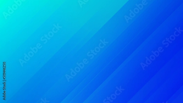 Obraz Minimal blue tech abstract modern background design. Design for poster, template on web, backdrop, banner, brochure, website, flyer, landing page, presentation, certificate, and webinar