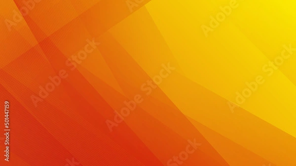 Fototapeta Vector orange abstract, science, futuristic, energy technology concept. Digital image of light rays, stripes lines with light, speed and motion blur over dark tech background