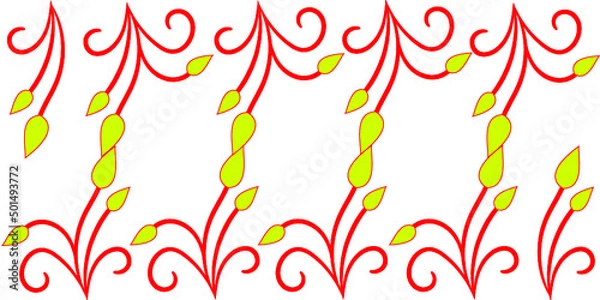 Obraz beautiful flowers art frame