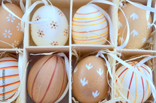 Fototapeta bemalte Eier