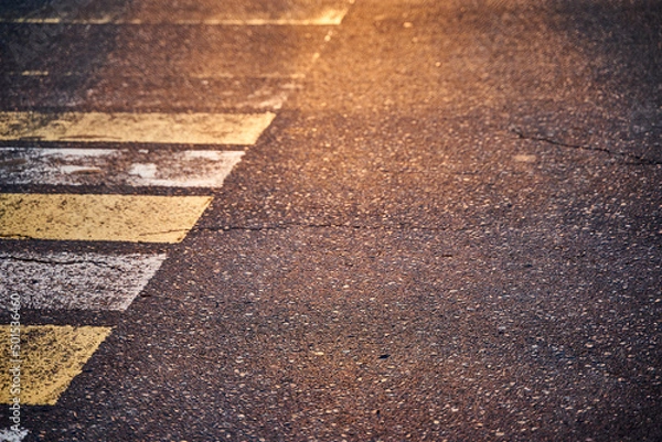 Obraz crossing in the city