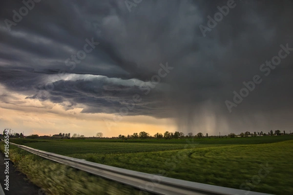 Obraz Thunderstorm in Italy
