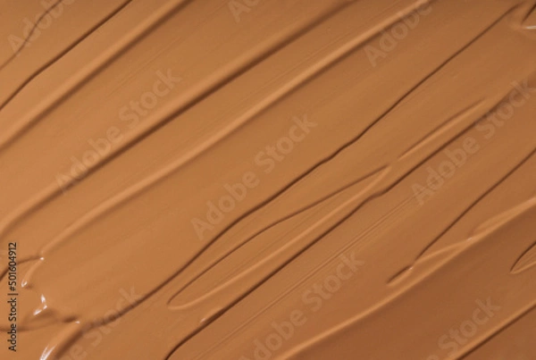 Obraz bb cream foundation texture . Close up beauty make up