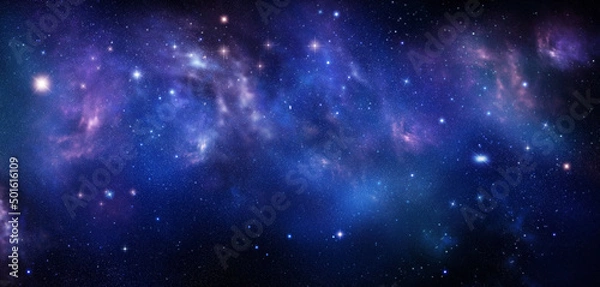 Fototapeta beautiful background of the night sky with stars
