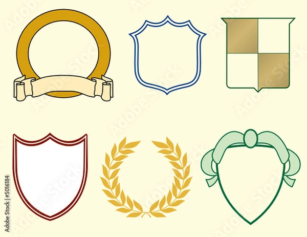 Obraz Six Items for Logos