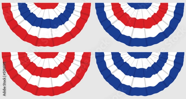 Obraz Four Flag Buntings