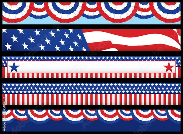 Obraz Election Web Banners