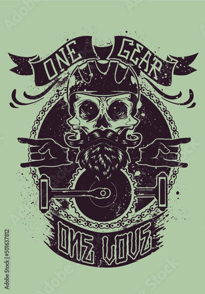 Fototapeta vector image of designs with phrases