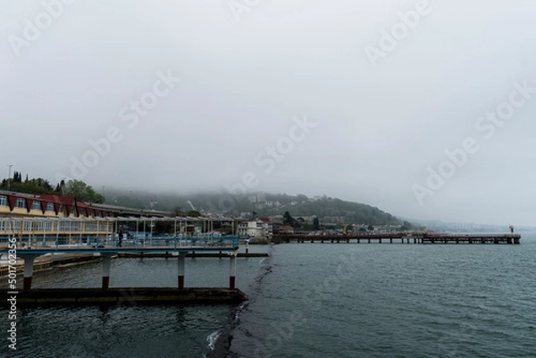Fototapeta view from the pier