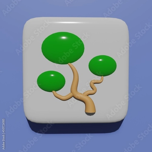 Obraz icon on internet button
