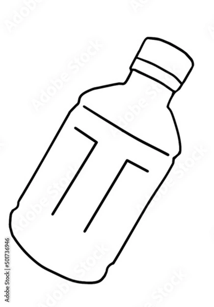 Obraz ペットボトルのベクターイラスト