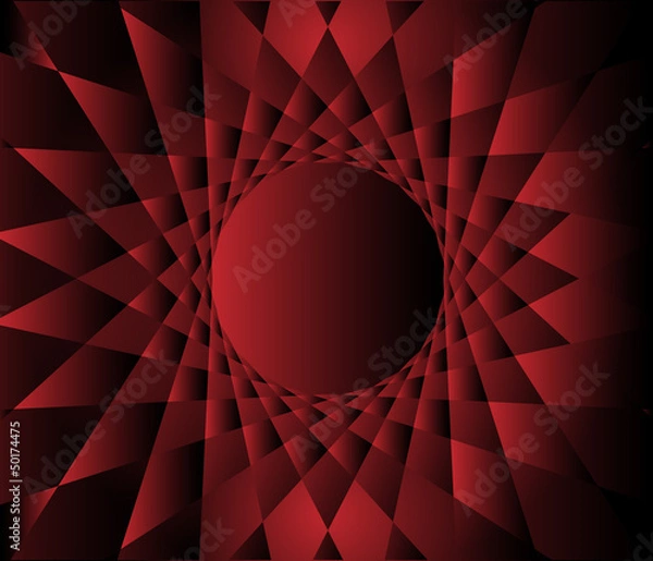 Fototapeta abstract psychedelic background vector illustration