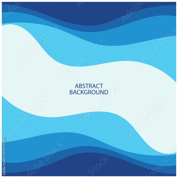 Fototapeta Abstract Water wave design background