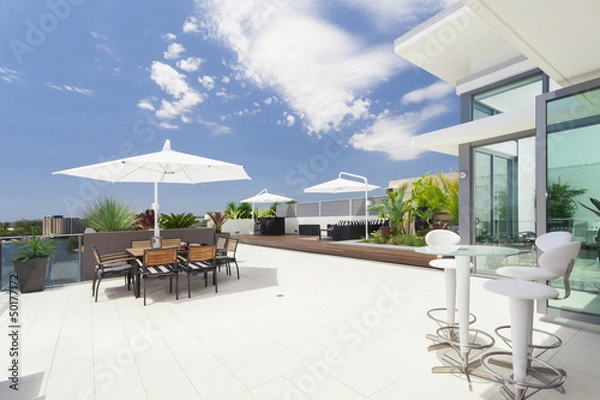 Fototapeta Modern balcony