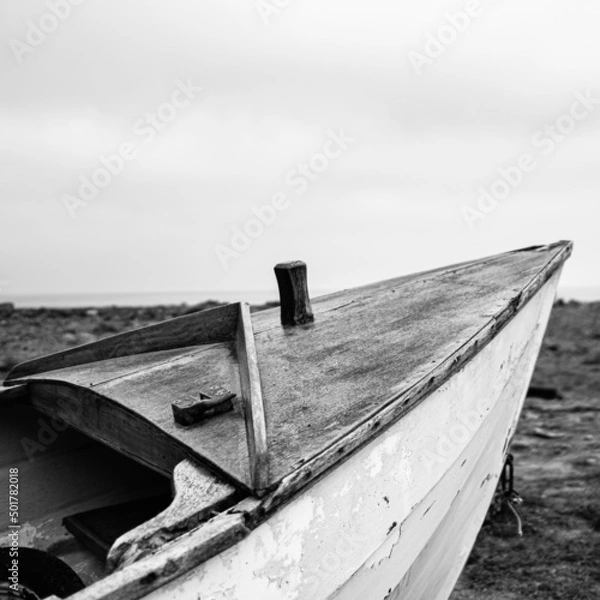 Obraz old wooden boat