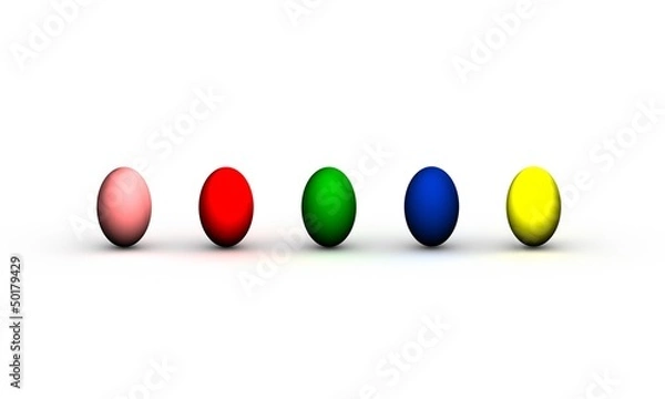 Obraz ostern ostereier eier ei bunt fest