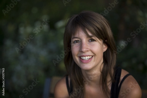 Obraz sourire feminin