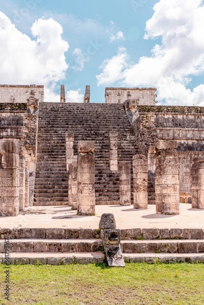 Fototapeta ancient mayan ruins