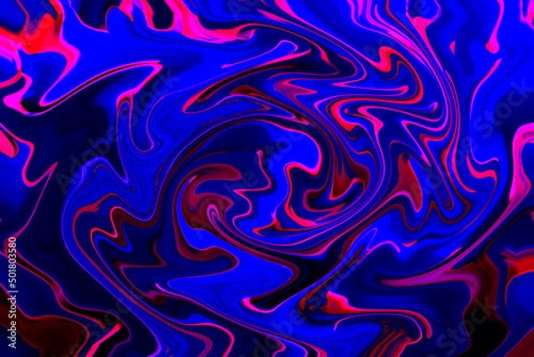 Fototapeta Otherworldly Visions. Extraterrestrial images, illusions, textures, and imaginary patterns.