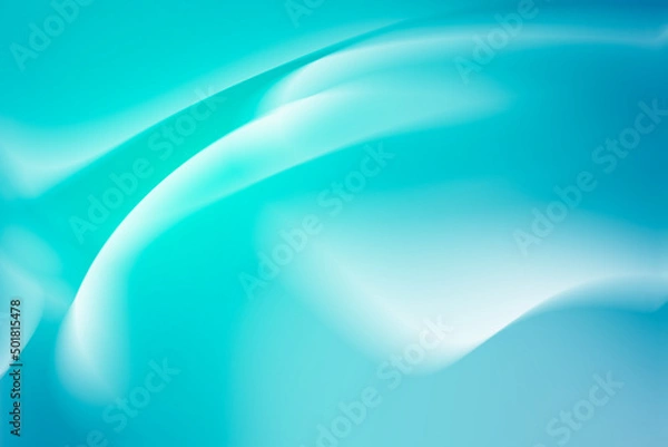 Fototapeta Abstract blue background, beautiful lines and blur