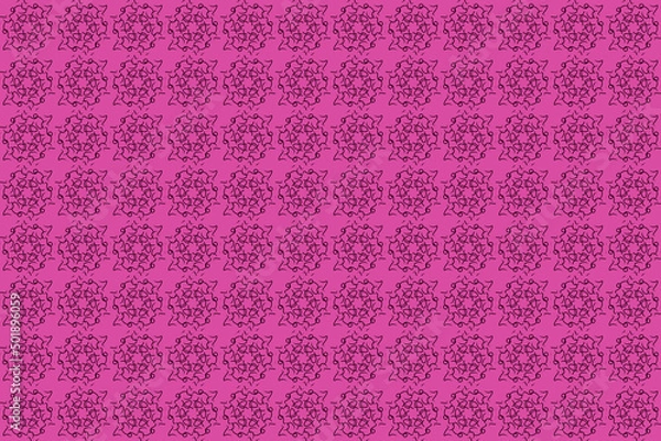 Fototapeta abstract pattern on a pink background