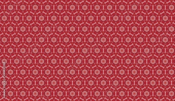 Fototapeta Abstract seamless floral wavy pattern, background, texture. High quality illustration