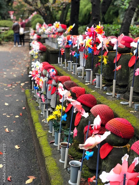 Obraz 増上寺のお地蔵様