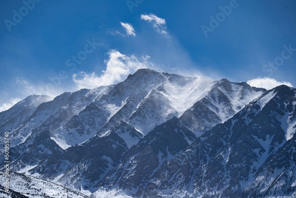 Obraz snow covered mountains