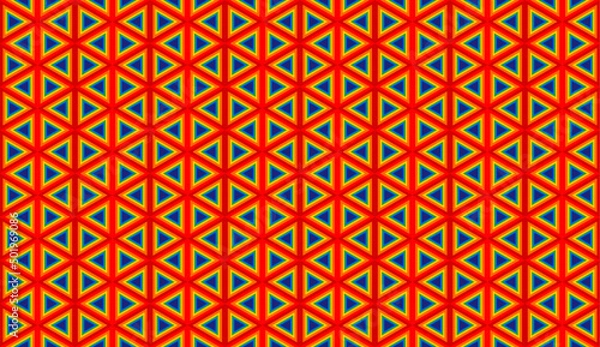 Fototapeta Colorful pattern background. Overlapping triangular shapes and gradients.