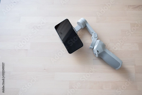 Fototapeta ジンバルとスマホ