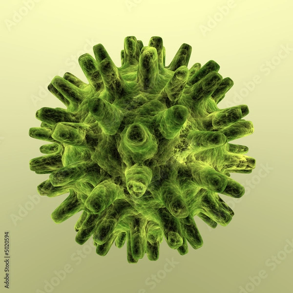 Obraz Virus green