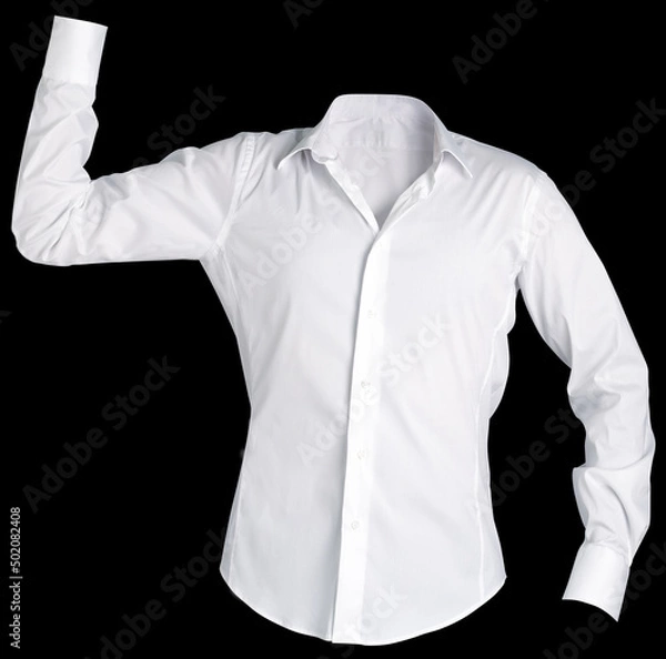 Obraz White collared shirt