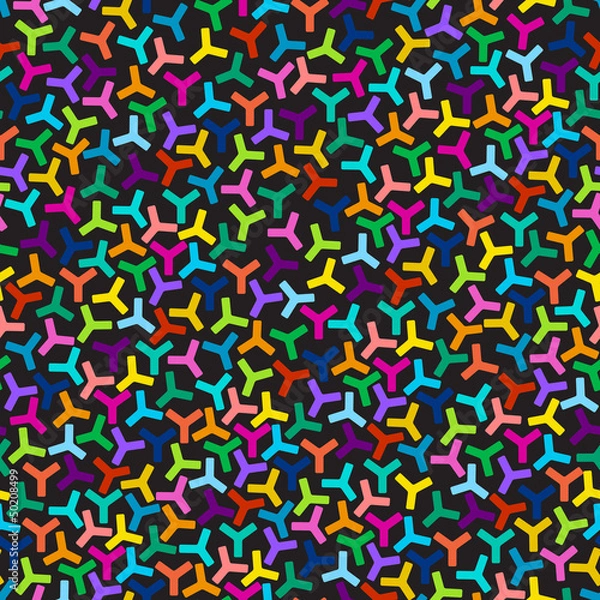 Obraz abstract decorative fashion seamless pattern