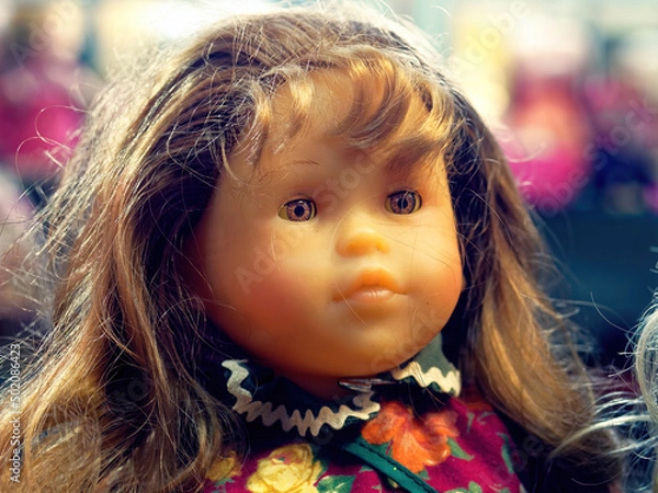 Obraz Evil antique doll