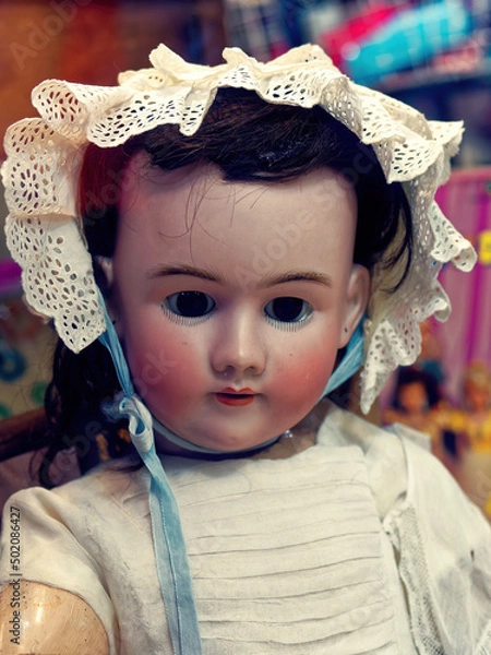 Obraz Evil antique doll