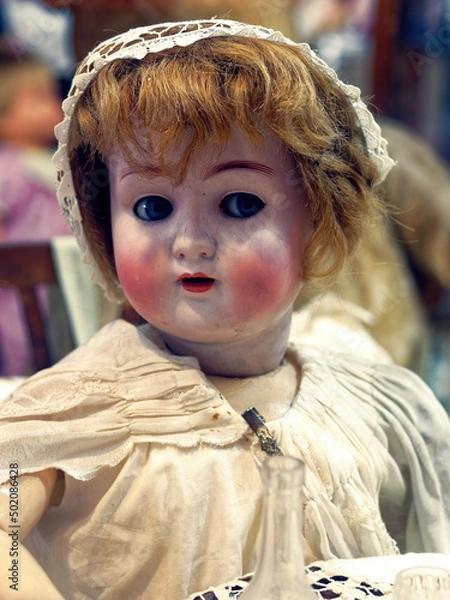 Obraz Evil antique doll