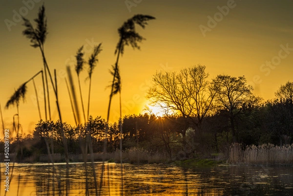 Obraz Zachód słońca