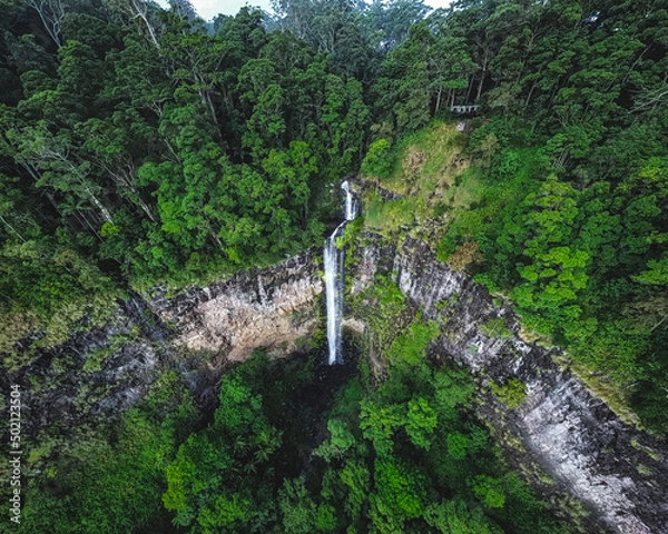 Obraz waterfall in the mountains